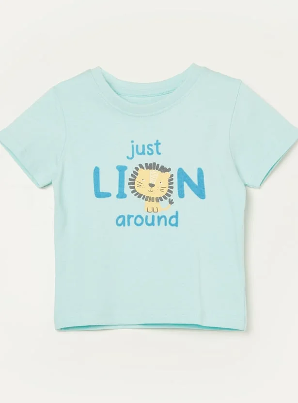FAME FOREVER Boys Lion King Print T-shirt